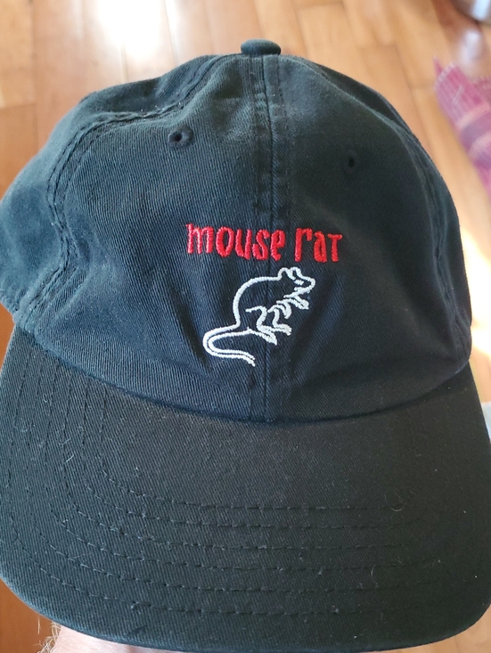 parks and recreation Other - Black 'mouse rat' Embroidered Baseball Cap Parks And Recreation